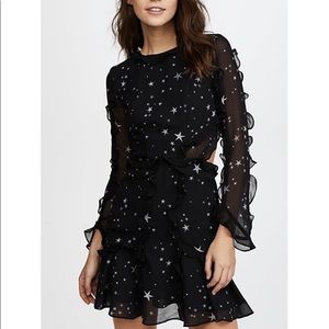 Fame and Partners star print dress